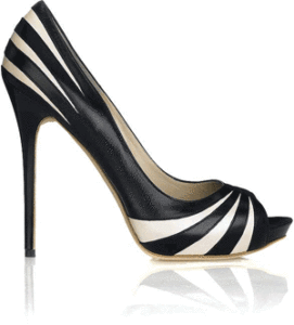 alexander mcqueen shoes black and white